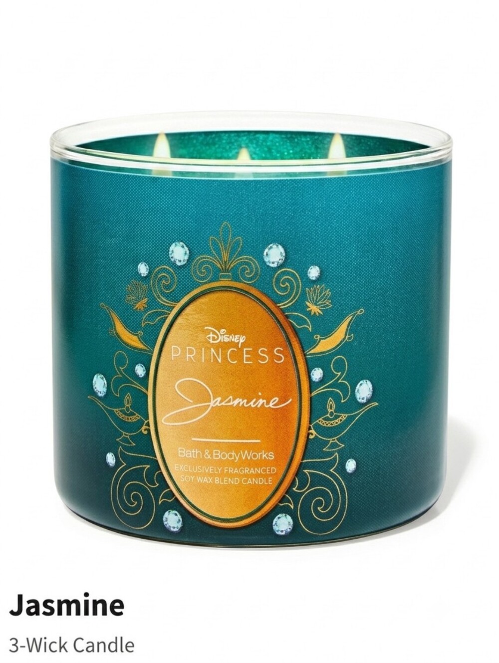 DISNEY x BATH & BODY WORKS Princess Jasmine 3-Wick Candles Limited Edition